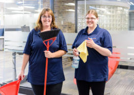 Women With Cleaning Tools